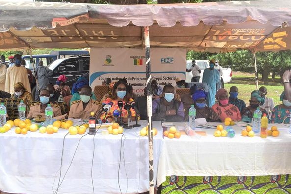 Tournée Force covid19 étape Ziguinchor