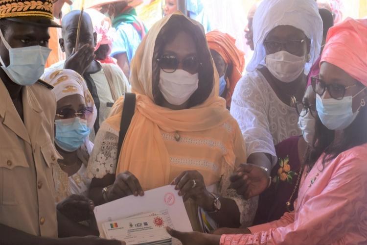 Tournée Force covid19 étape Podor