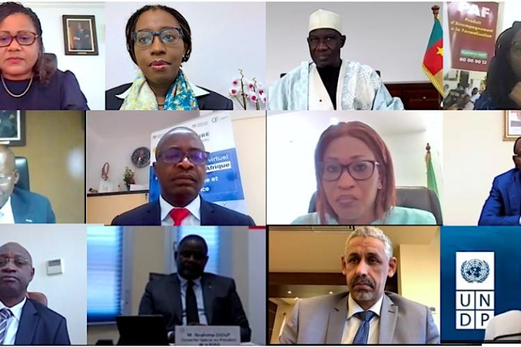 Mme le ministreinvitée par le Ministre d’Etat chargé du Plan et du Développement de la République du Bénin