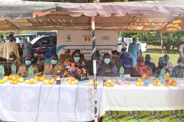 Tournée Force covid19 étape Ziguinchor